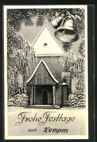 Kempen kirche osterglocken - kirche,,