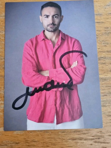 Handsignierte autogrammkarte - handsignierte,