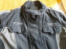Polo Motorradjacke Schwarz Grau Größe M 40