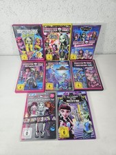 Monster High DVD Filme Konvolut 10 Stück Sammlung Kinder Filme 