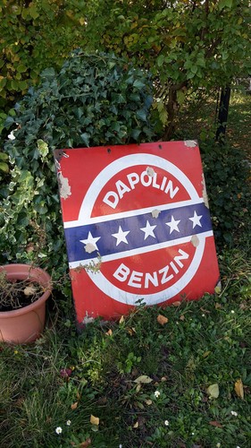 Emailschild dapolin benzin - dapolin,