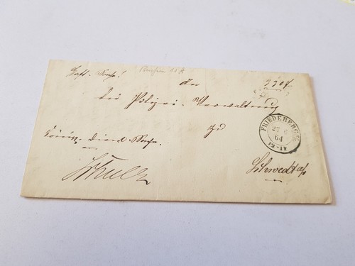 Vorphila brief 1864 - vorphila,