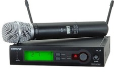Shure SM 86 Profi Gesang Funk Mikro für fast jeden Sänger (in) SLX4 NP 1150,-€ !
