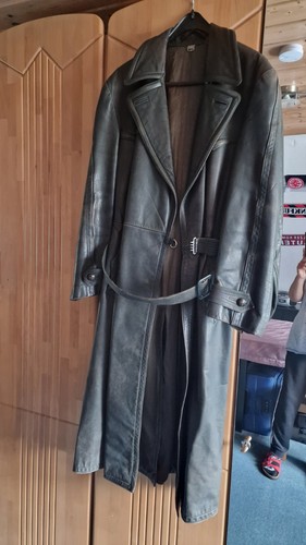 Ledermantel offiziermantel - ledermantel,