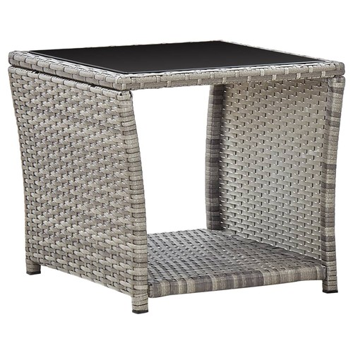 Couchtisch grau 45x45x40 - 45x45x40, cm