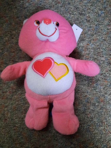 Glücksbärchi rosa plüsch - glücksbärchi,