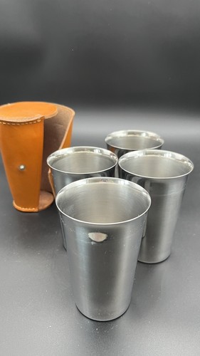 Vintage stapelbare trinkbecher - vintage,