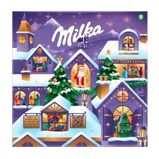 Milka Adventszauberkalender mit gefüllten Alpenmilch Schokoladen 238g