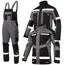 Winterjacke Winterlatzhose Arbeitskleidung Jacke Winter Grau Schwarz Gr. 44 - 64