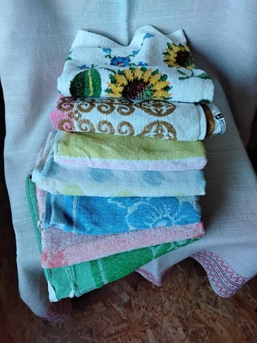 Vintage frottee chenille - 7, x