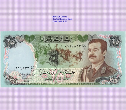 Irak iraq dinars - iraq,