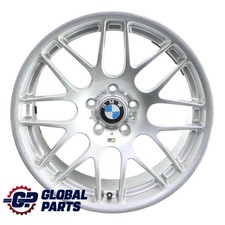 BMW E46 M3 Hinten Silberne Alufelge 19" 9.5J ET:27 M Styling 163 2282999