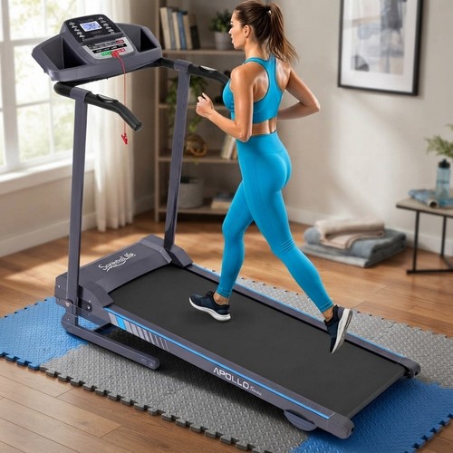 Kompaktes klappbares laufband - klappbares,