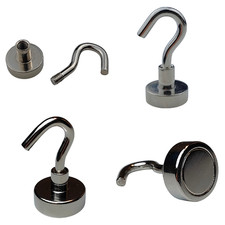 Neodym Magnethaken Hakenmagnet Topfmagnet mit Haken Magnete Sehr Stark