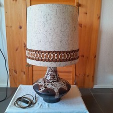 XXL FAT LAVA Keramik Tischlampe Bodenlampe Space Age  70s Vintage midcentury WGP