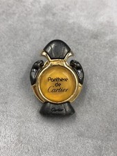 Vintage Panther de Cartier Miniatur Pin Anstecker 2,5 cm Parfum Flacon Paris