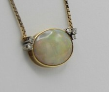  Kette Anhänger Collier Voll