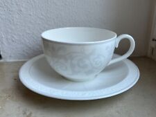 Villeroy & Boch Gray Pearl Frühstückstasse mit Untertasse Jumbotasse XXL Mangel