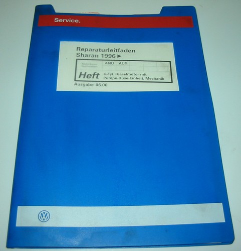 Werkstatthandbuch sharan i - sharan,
