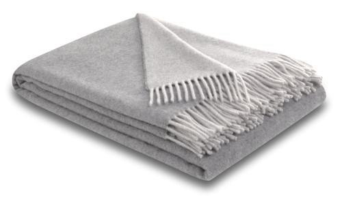 Plaid uni silber - uni, silber-stein,