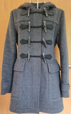 Burberry Brit Dufflecoat, Mantel, Jacke, Gr. 36, UK 8, grau