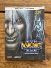 WARCRAFT III 3 The Frozen Throne - offizielles Lösungsbuch Deutsch Guter Zustand