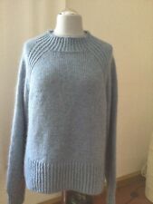 Sandnes, Kelly Pullover mit Schlitz, Norwegische Wolle/Silk Mohair, Gr M