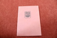 FDGB - Mitgliedsbuch  Ausweis