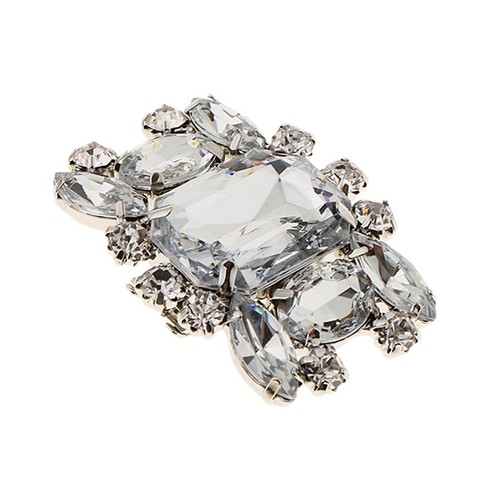 Strass kristall schuhschnalle - kristall,