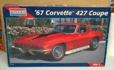 MONOGRAM: Bausatz ´67 Corvette 427 Coupe 1:12 in OVP 2. Wahl