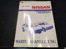N307 NISSAN Werkstatthandbuch