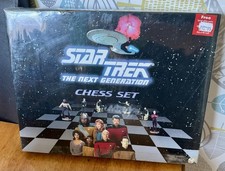 Star Trek THE NEXT GENERATION CHESS SET GAME 1999 Special Edition Neu in OVP