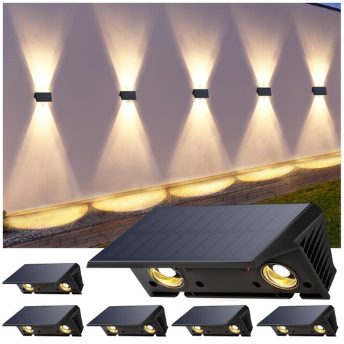 Solar wandleuchte außen led - außen,