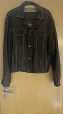 Vintage Lederjacke, 70er Jahre, Braun, Gr. M