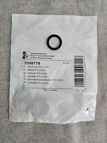 Buderus dichtung 5x2 - buderus, 15,5x2