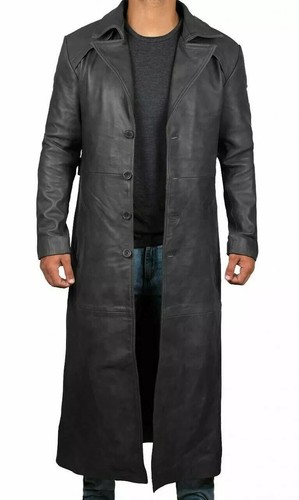 Herren schwarz leder 100 - leder, %