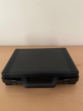 Kunststoff-Koffer schwarz, klein 32 x 22 x 7 cm mit oder ohne Einlagen