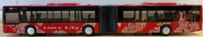 Siku 3736 MAN Lion´s City Gelenkbus Siku Super-Serie Maßstab 1/50 rot groß