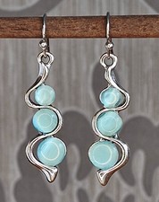 Ohrringe Mondstein Boho