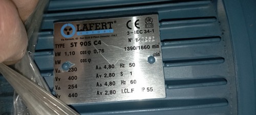 Lafert 5hp motor st - motor, 90sc4