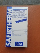 3 Rollen Faxpapier Thermopapier 216 mm x 15 m Faxrollen für Faxgeräte Code H661