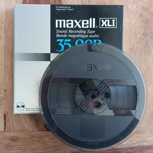 Tonbandspule maxell cm - tonbandspule,