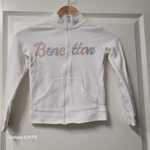 Tolle weiße sweatjacke mit - weiße,