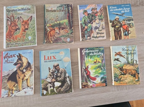 Jugendbücher kurt knaak - 8x,