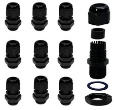 10 Pack M20 x 1.5 PLASTIC