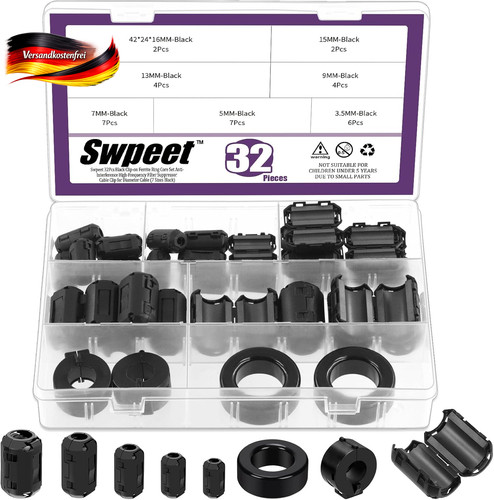 32pcs größen clip - 32pcs,