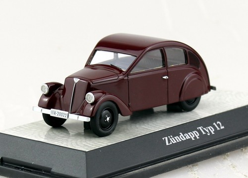 Zündapp typ dunkelrot 43 - zündapp, 1:43