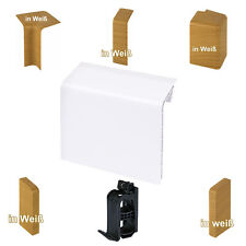 Sockelleiste N 2m Flamco Simplex Weiß Fußbodenleisten Heizungsrohrverkleidung