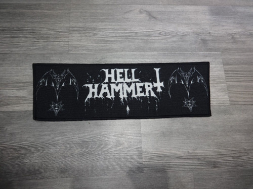 Hellhammer back patch - hellhammer,