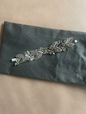 Lederarmband Schwarz Damen Lederarmband von Deepa Gurnani Neu